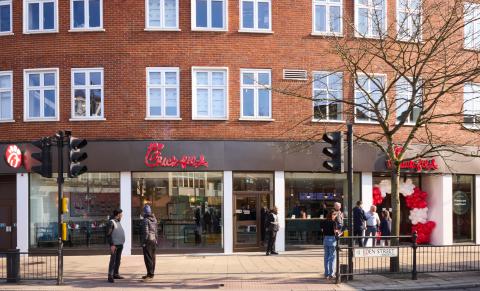 Chick-fil-A Eden Street Kingston-upon-Thames exterior